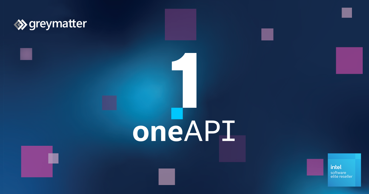 Intel oneAPI social graphic