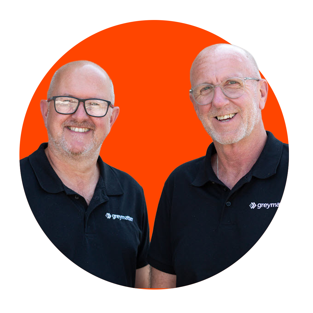 Embarcadero Specialists Grey Matter Embarcadero Specialists Andy Hill and Robin Ashby