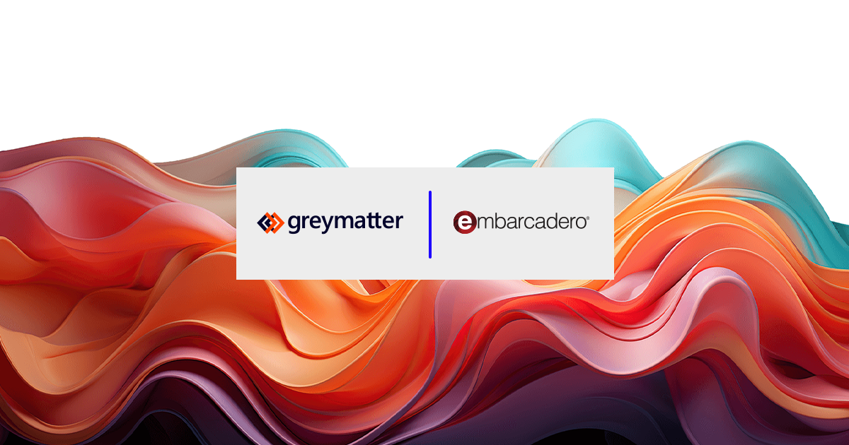 Grey Matter is an Embarcadero Master Reseller