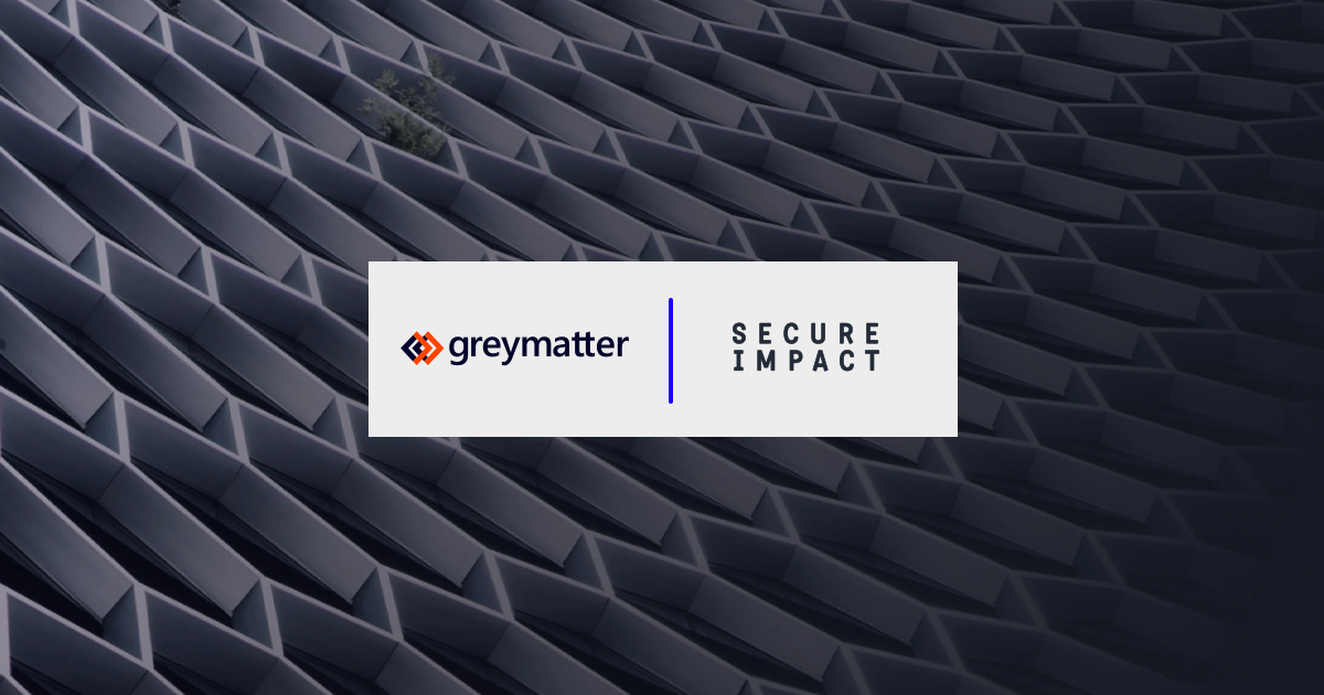 Grey Matter is a Secure Impact partner/supplier