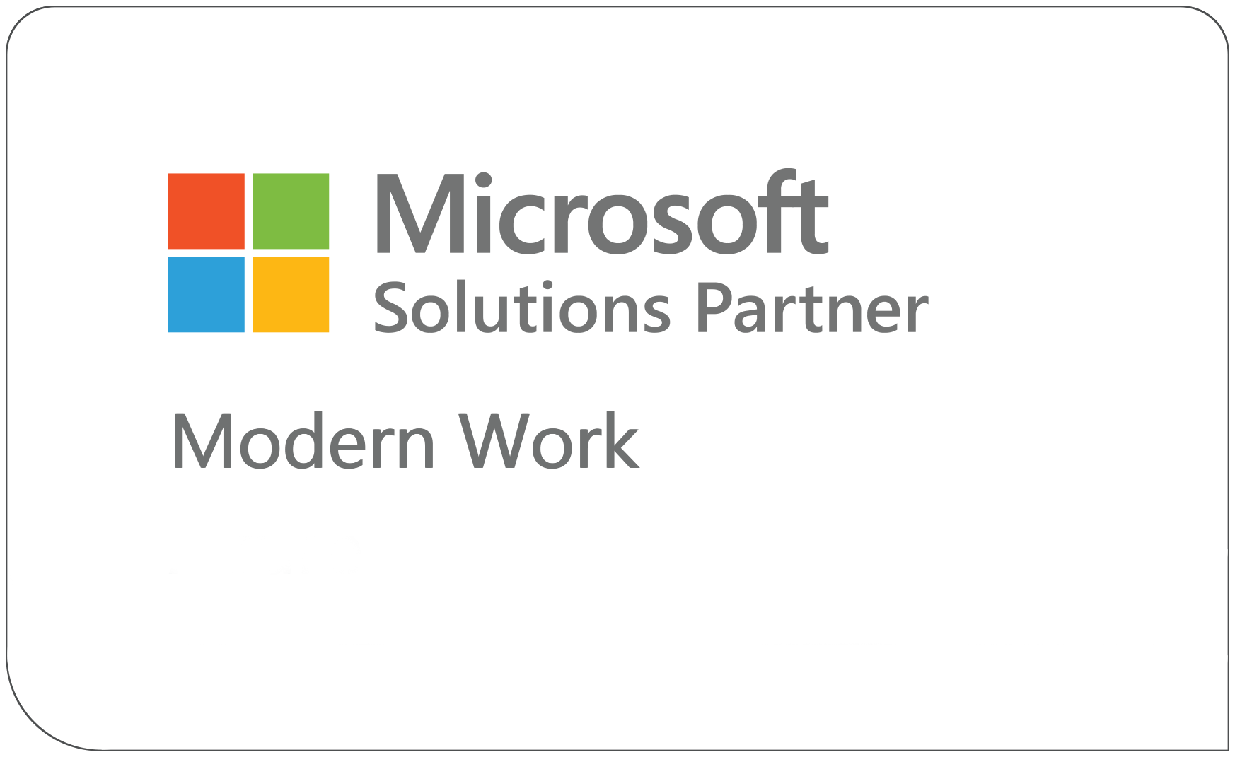 Microsoft Partner Designation Badge animation Microsoft Partner Designation Badge animation