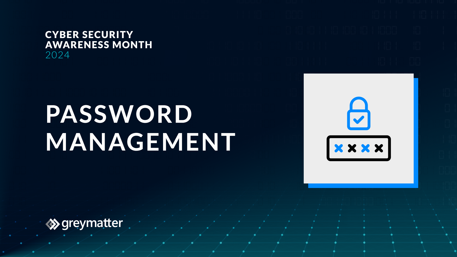 Password management tools