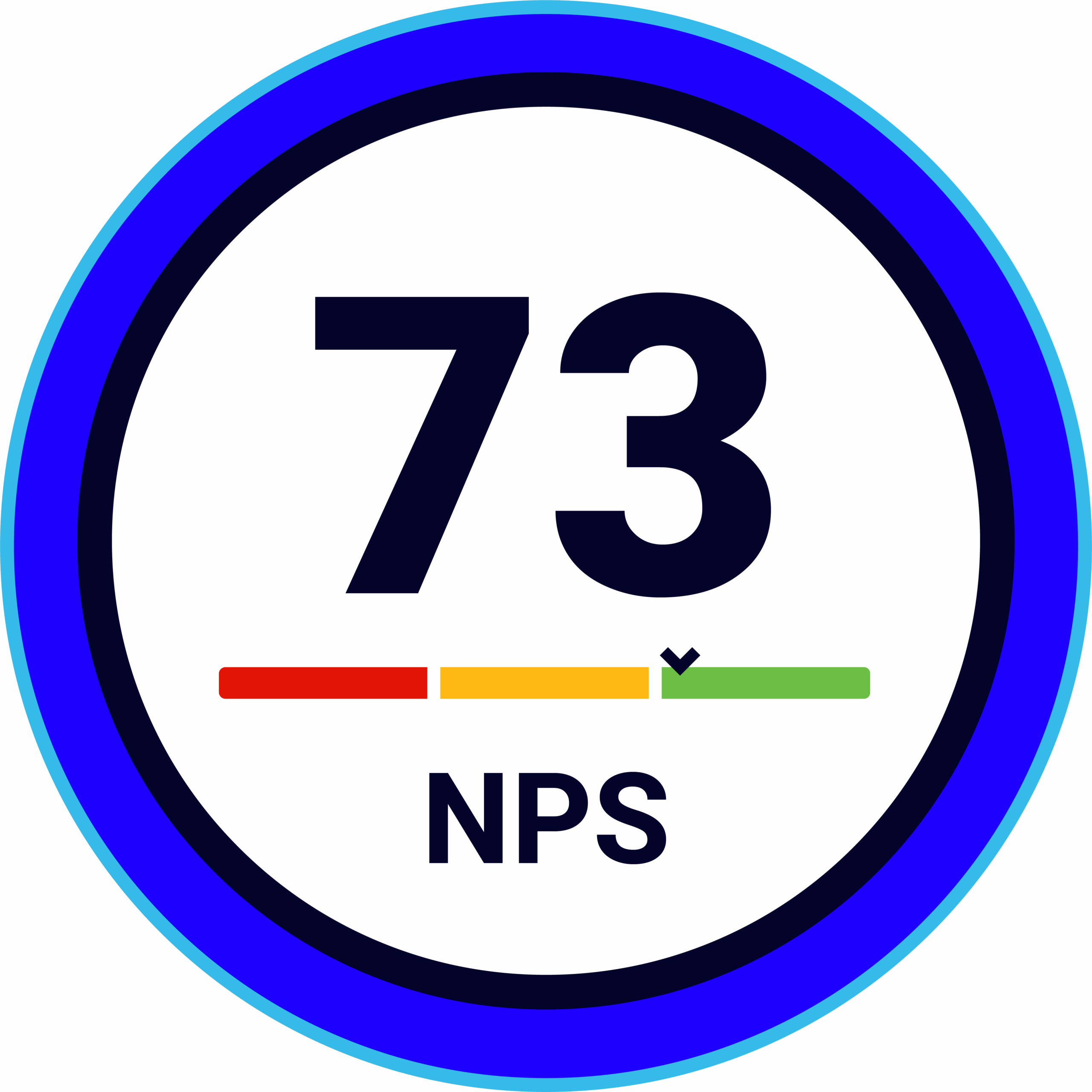 Grey Matter's Net Promoter Score is 73