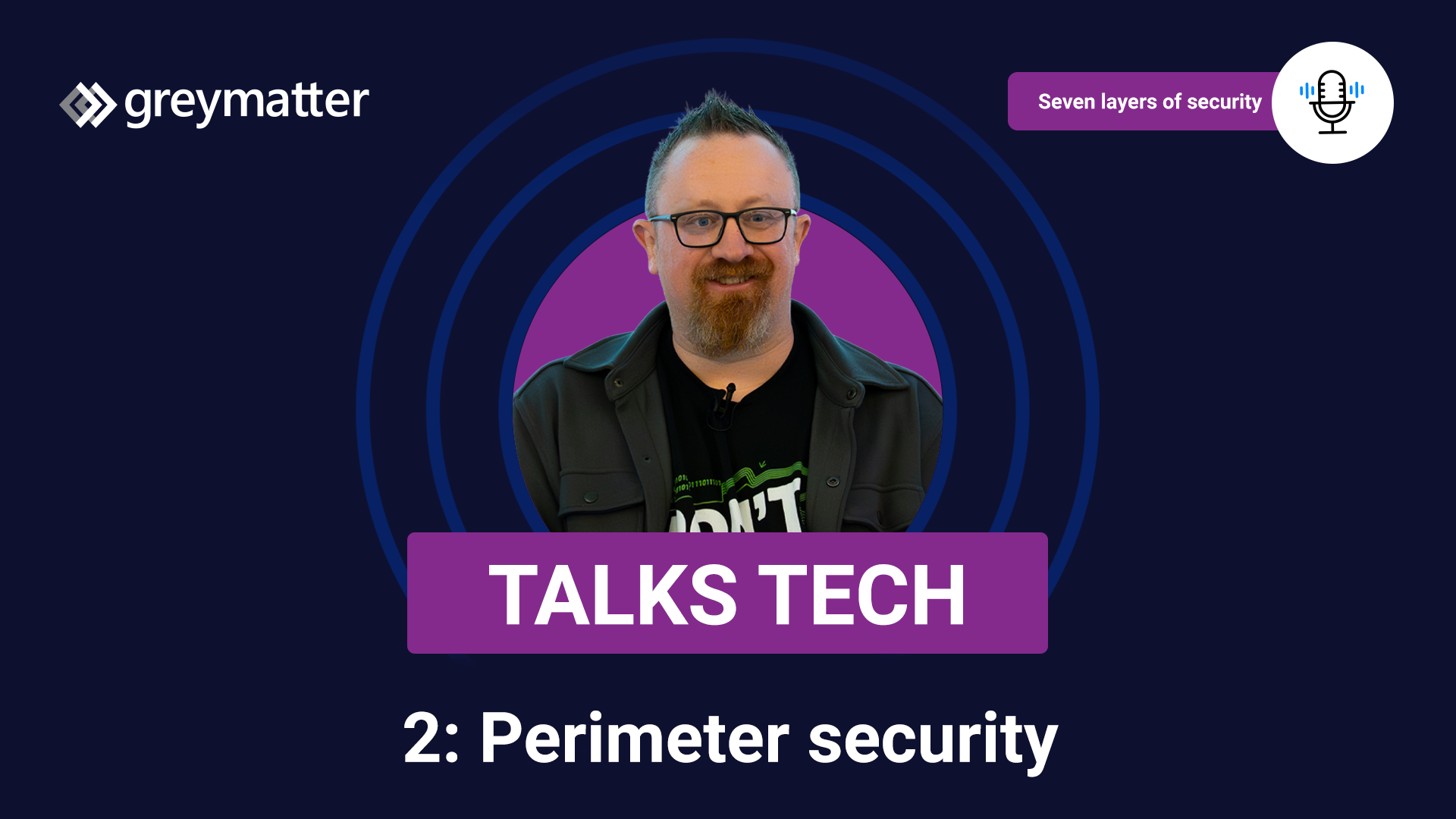 perimeter security layer - seven layers of security miniseries - Grey Matter Talks Tech podcast