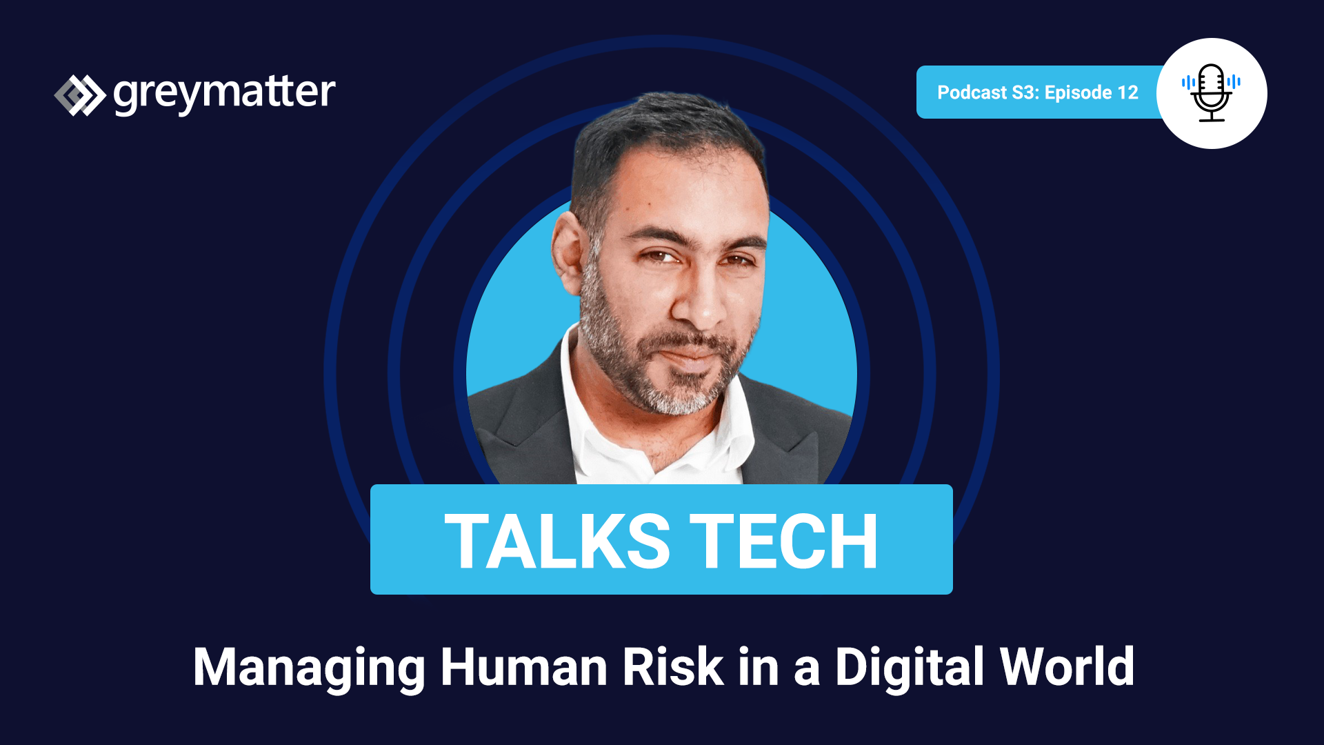 managing human risk in the digital world | human risk management | Grey Matter Talks Tech podcast | cyber security | KnowBe4