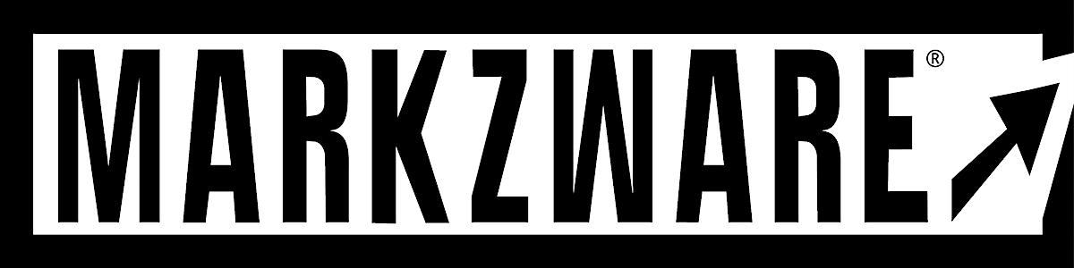 Black and white logo reading "Markzware"